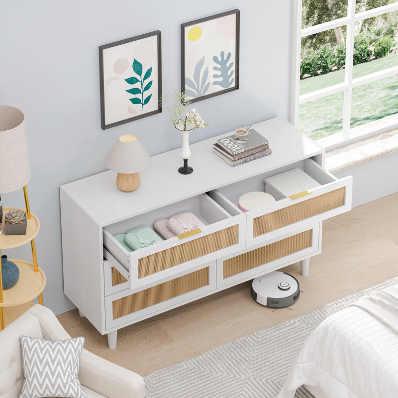 Storage Cabinet, 29.53" H x 59.06" W x 15.75" D, Natural 1