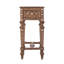 Rashmi 21 in. W Rectangular Teak & Bone End Table