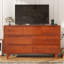 55.12" Solid Wood 7-Drawer Chest with 2 Outlets and 2 USB Ports-1298838962