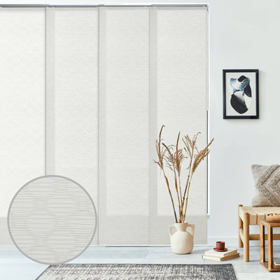 Semi Sheer Paper Vertical blind