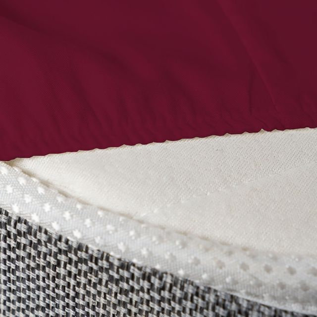 Ensemble de draps rafraîchissant et respirant Hotel Luxurious, Ensemble de draps pour lit double + 4 taies d'orei, Bourgogne