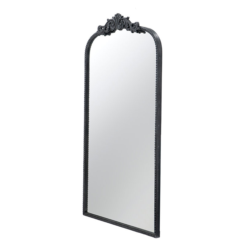 Arch Mirror, 41.7" x 24", Black