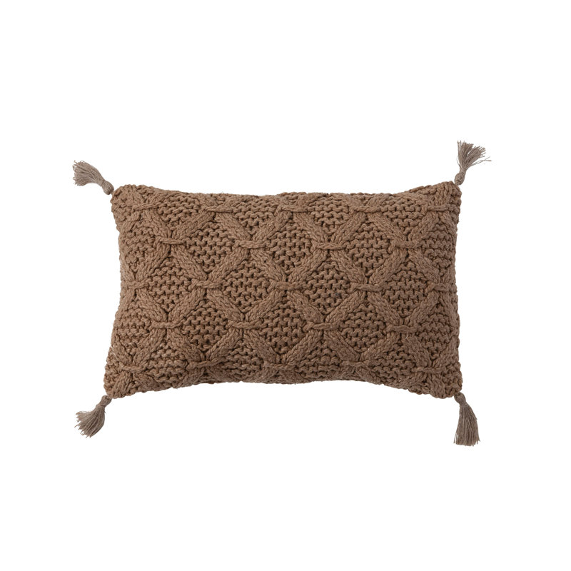 Embroidered Cotton Pillow Cover