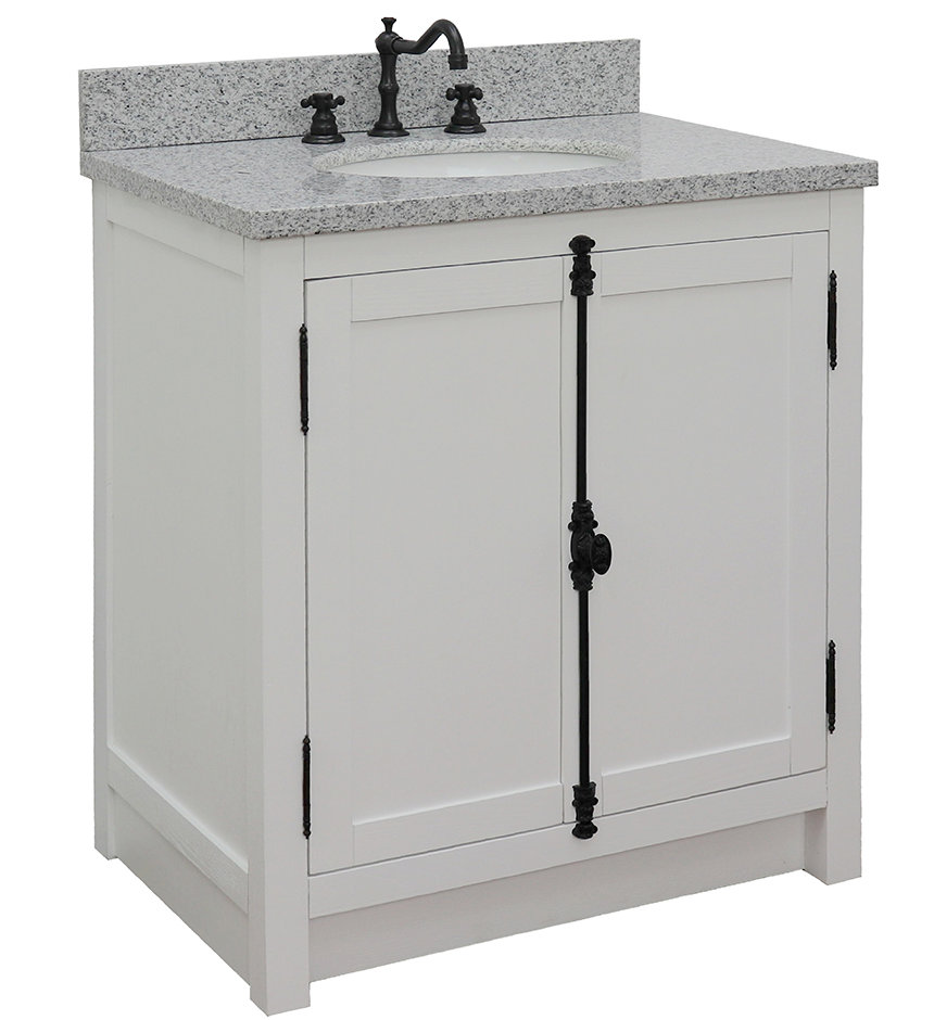 Zielke 31'' Single Bathroom Vanity with Top Gracie Oaks Base