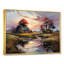 «Countryside Cottage Charm In Winter I», art mural sur toile-96322930-96322936