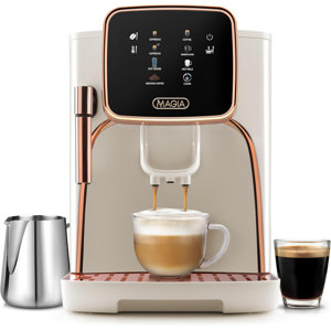 Zulay Kitchen Magia Clasica - Fully Automatic Espresso Machine With Grinder and Touch Screen