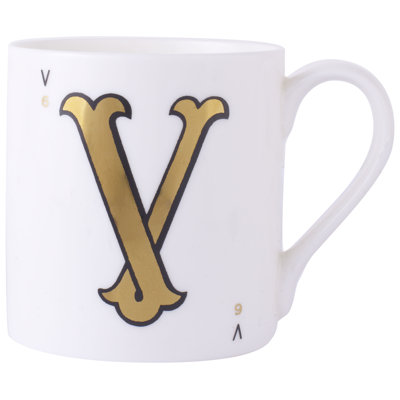 Tifany Bone China Coffee Mug
