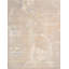 Hand Knotted Abstract Area Rug in Gray/Beige/Ivory-1049448831