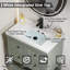  Ensemble de meuble-lavabo simple autoportant 30 po avec lavabo, robinet, surface peinte Sharee, 2 tiroirs profonds Sharee-1720370516