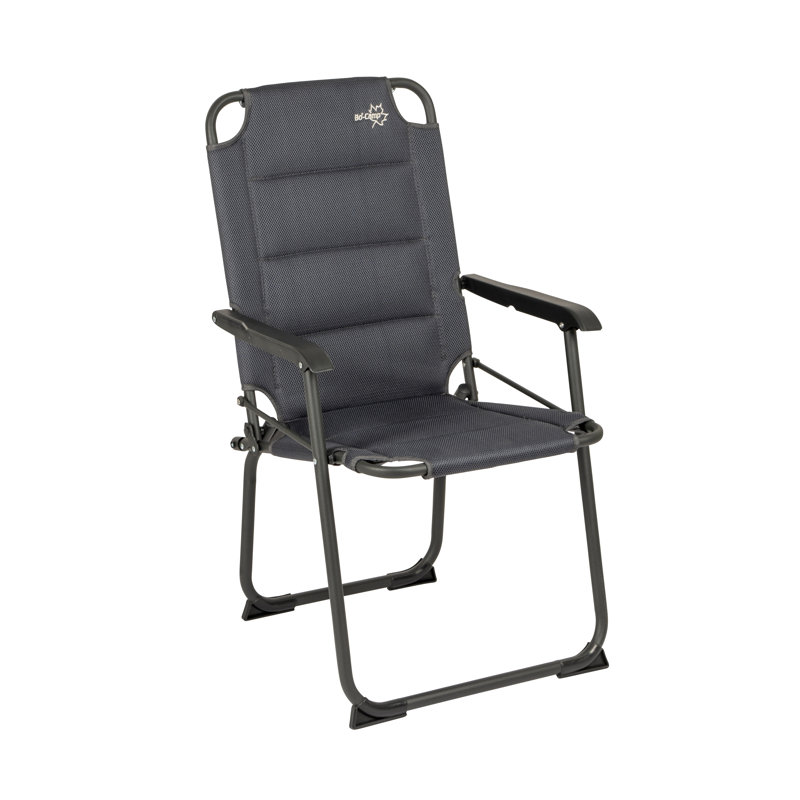 Ridinger Folding Camping Chair/Beach Chair, Grey