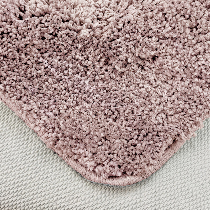 Super Soft Cosy Comforting Lexington Bath Mat Set, Pink