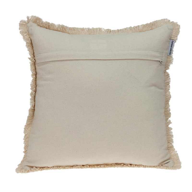 Coussin décoratif noir Parkland, Beige / noir