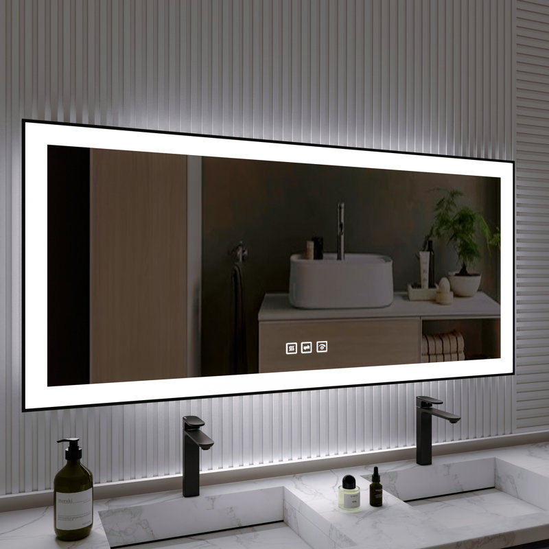 Aluminium Flat Mirror, 60" H x 28" W