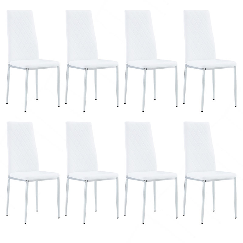 Office Visitor Chairs, White