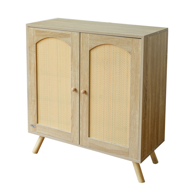Almath Wicker/Rattan Rectangle Accent Cabinet