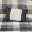Ensemble d'édredon 7 pièces à chevrons gris très grand-117508581-117508583
