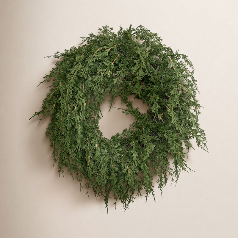 Couronne de cyprès rustique à feuilles caduques 24 po 24 po