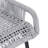 La Push Outdoor Patio Light Gray Rope Bar Stool, Set Of 2