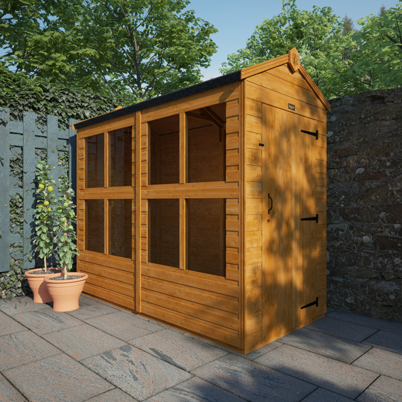 8x4w TigerFlex® Shiplap Apex Sunroom