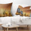 Coussin lombaire cityscape singapour sous le ciel