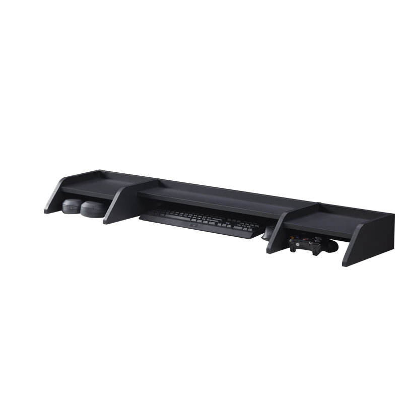 Naik Adjustable Height Steel Standing Desk, Black, 120cm x 60cm