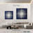 Avery Silver Sunburst On Blue I