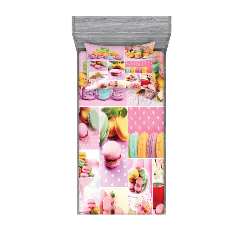 Microfiber Sheet Set, Twin Sheet Set with Fitted Sheet