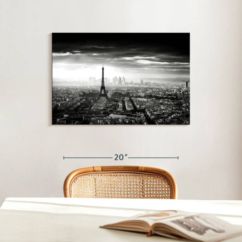 BW Paris, H 16 po x l 24 po