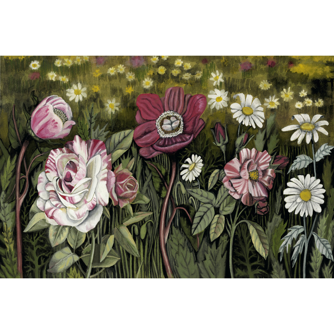 Leinwandbild Vintage Garden I von Naomi McCavitt