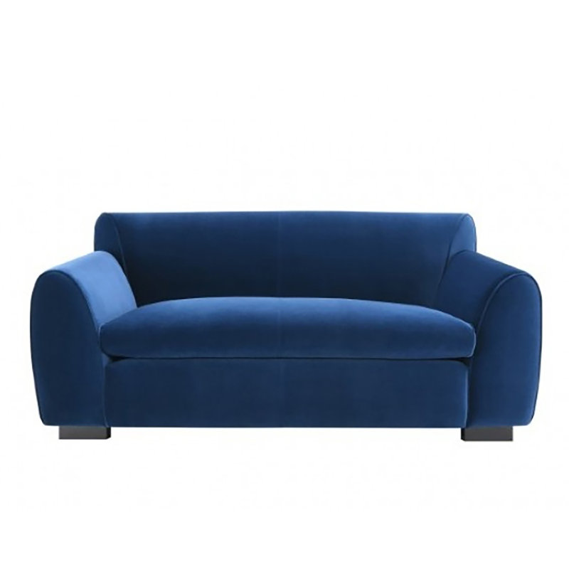 Causeuse Cedar, Bleu royal