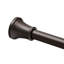 Tringle à rideau de douche réglable 72 po Utopia Alley - Aluminium antirouille avec embout en caoutchouc, sans perceuse - Extensible, idéale pour la salle de bain, rétractable, mur à mur - Facile à suspendre, comprend une doublure de douche et des c-95980576
