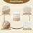18" Wide Natural Jute Pouf Ottoman Hand-Braided Round Farmhouse Footrest Pouffe Floor Cushion For Living Room Bedroom(18" L*18" W*16" H)-2064443697