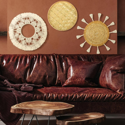 Boho Wall Decor on Fabric
