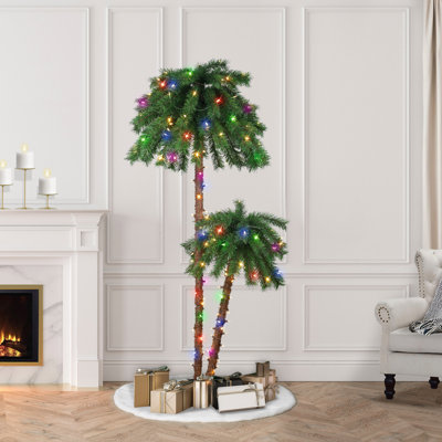Giovina Lighted Pine Christmas Tree
