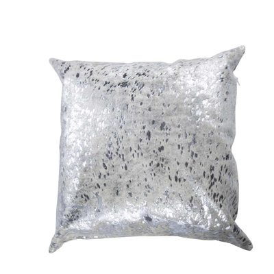 Cowhide Reversible Pillow Cover