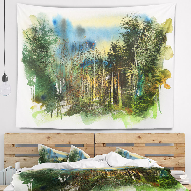 Polyester Tapestry, 32" H x 39" W