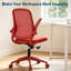 Fauteuil de bureau pivotant à hauteur réglable-1703346380-1703346381