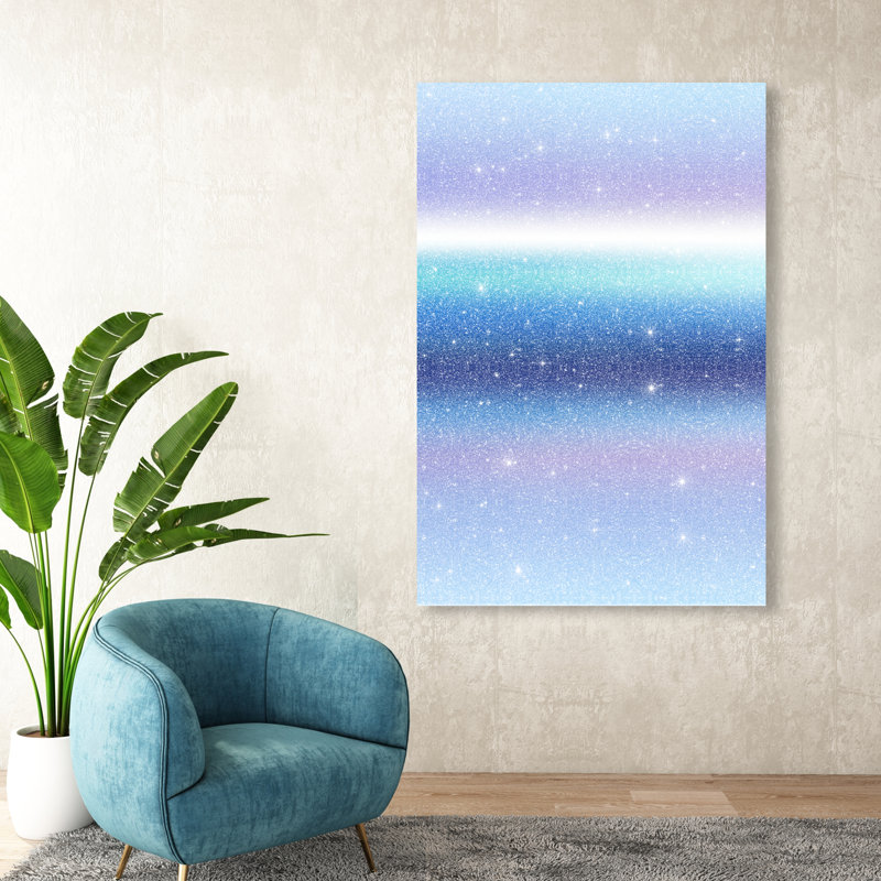 Moonlit Gradient Print by Oliver Gal, 15"H x 10"W, Gallery Wrapped