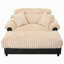 Canapé méridienne moderne 62 po Cloud-946778606