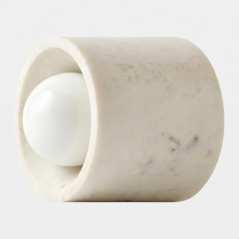 Nano 1 - Light Corner Wall Light, White