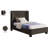 Ivyann Upholstered Unfinished Wingback Bed-89227962-89227963
