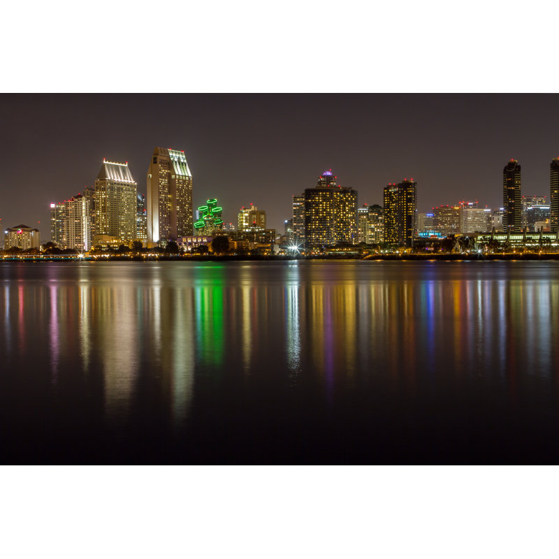 Vencie San Diego la nuit, H 8 po x l 12 po