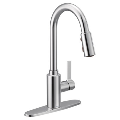 Genta LX Pulldown Single Handle Kitchen Faucet with Power Boost Technology and Duralock