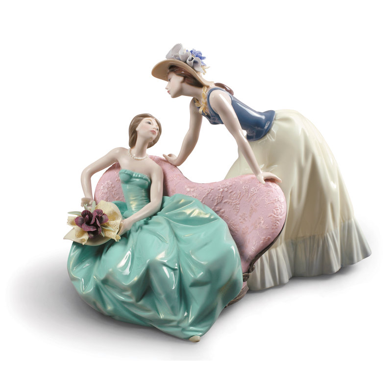 Pastel Porcelain Novelty Figurine for Party Decor