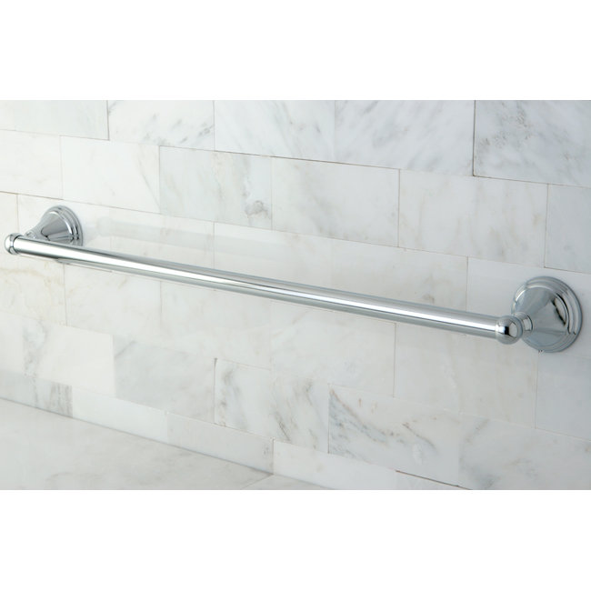 Kingston Brass Governor Towel Bar, 26.63", Polished Chrome