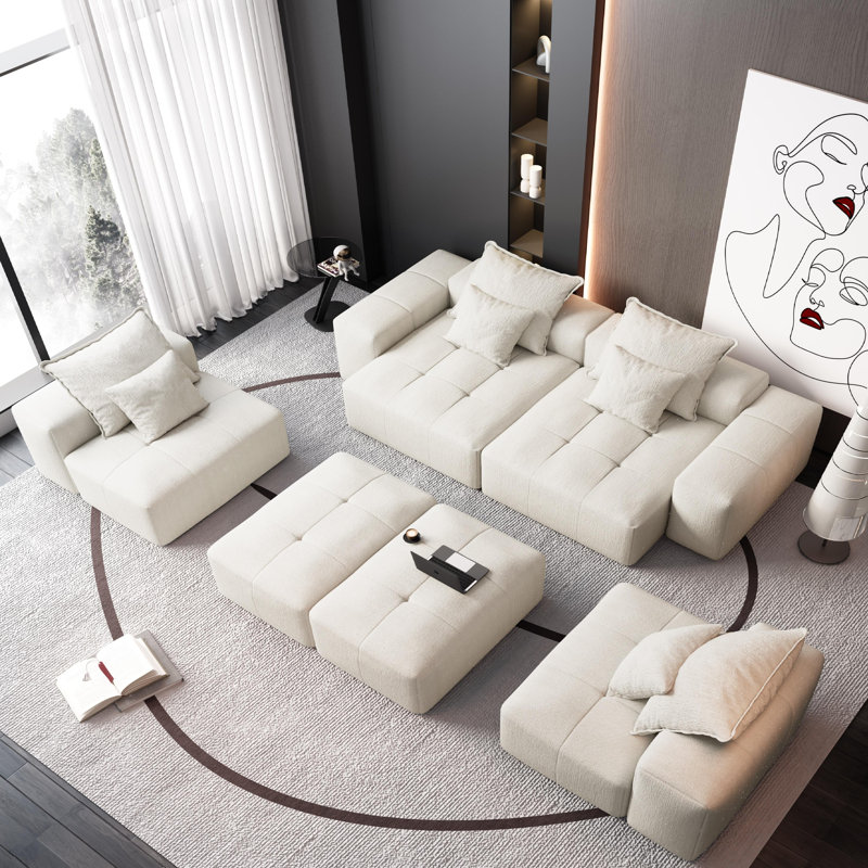 Canapé modulaire surdimensionné Modern