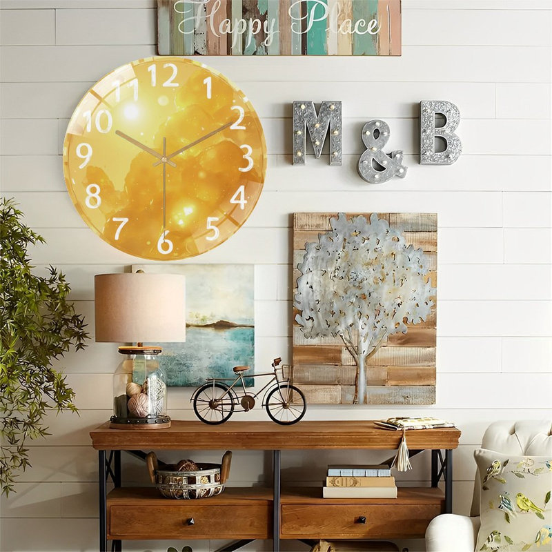 Horloge murale 12 po