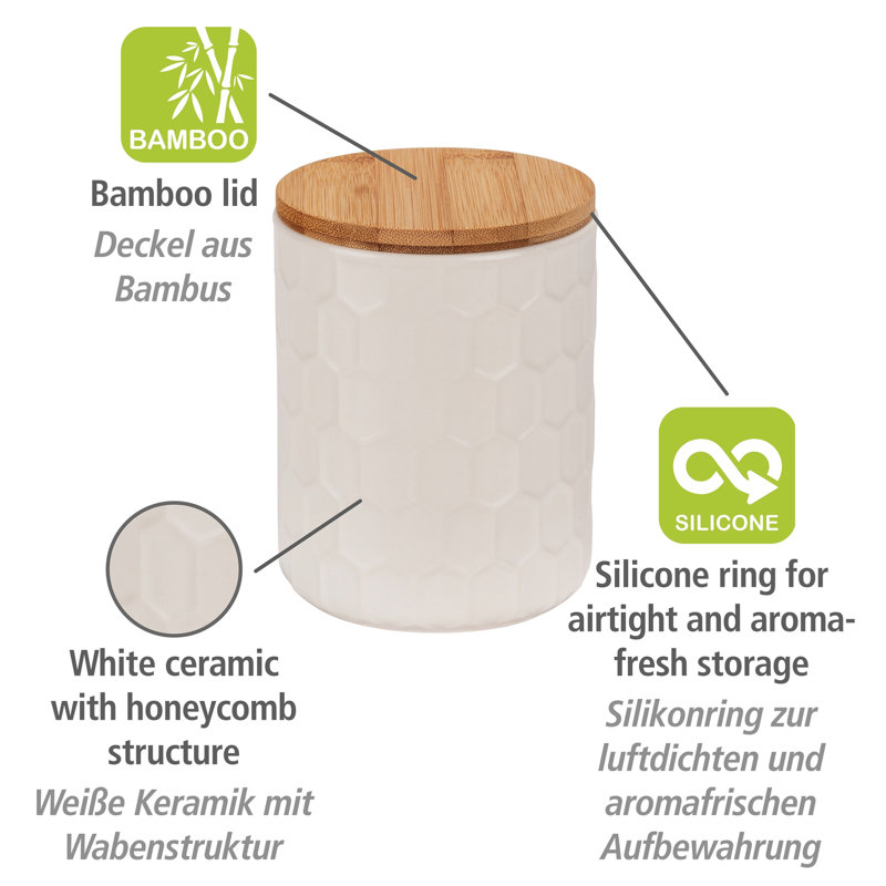 Omusa Jar, 12cm H x 9cm W x 9cm D