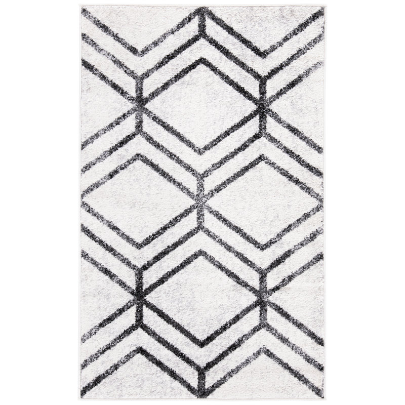 Shenfield Looped / Hooked Area Rug, Rectangle 91 x 152 cm