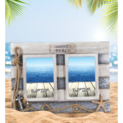 Lamasar White Digital Picture Frame